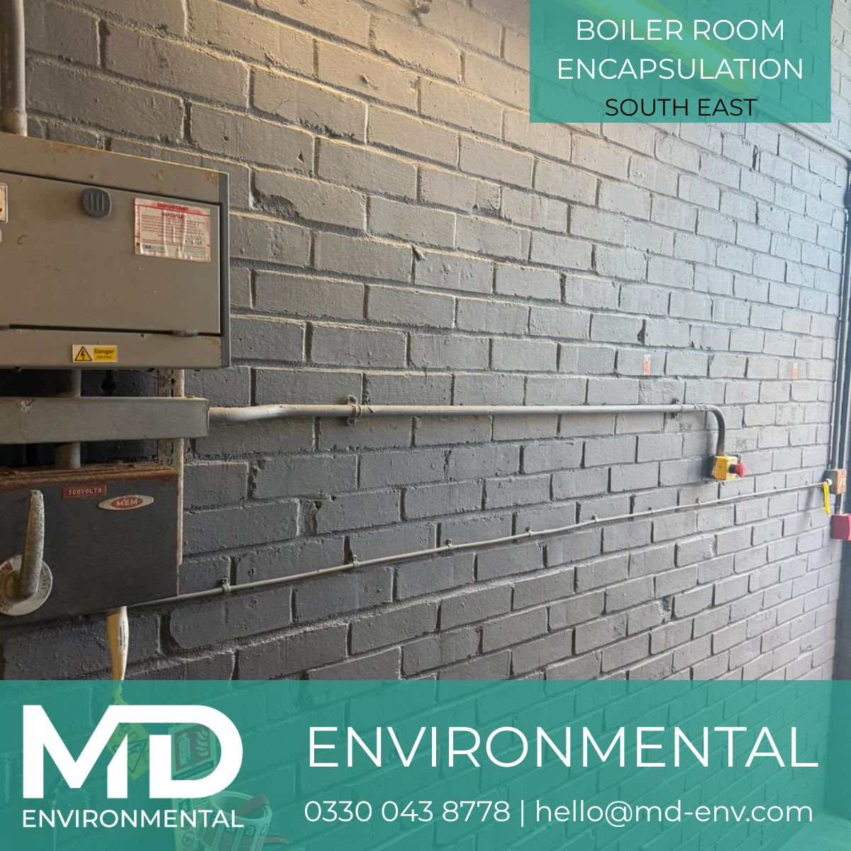 Commercial Boiler Room Encapsulation