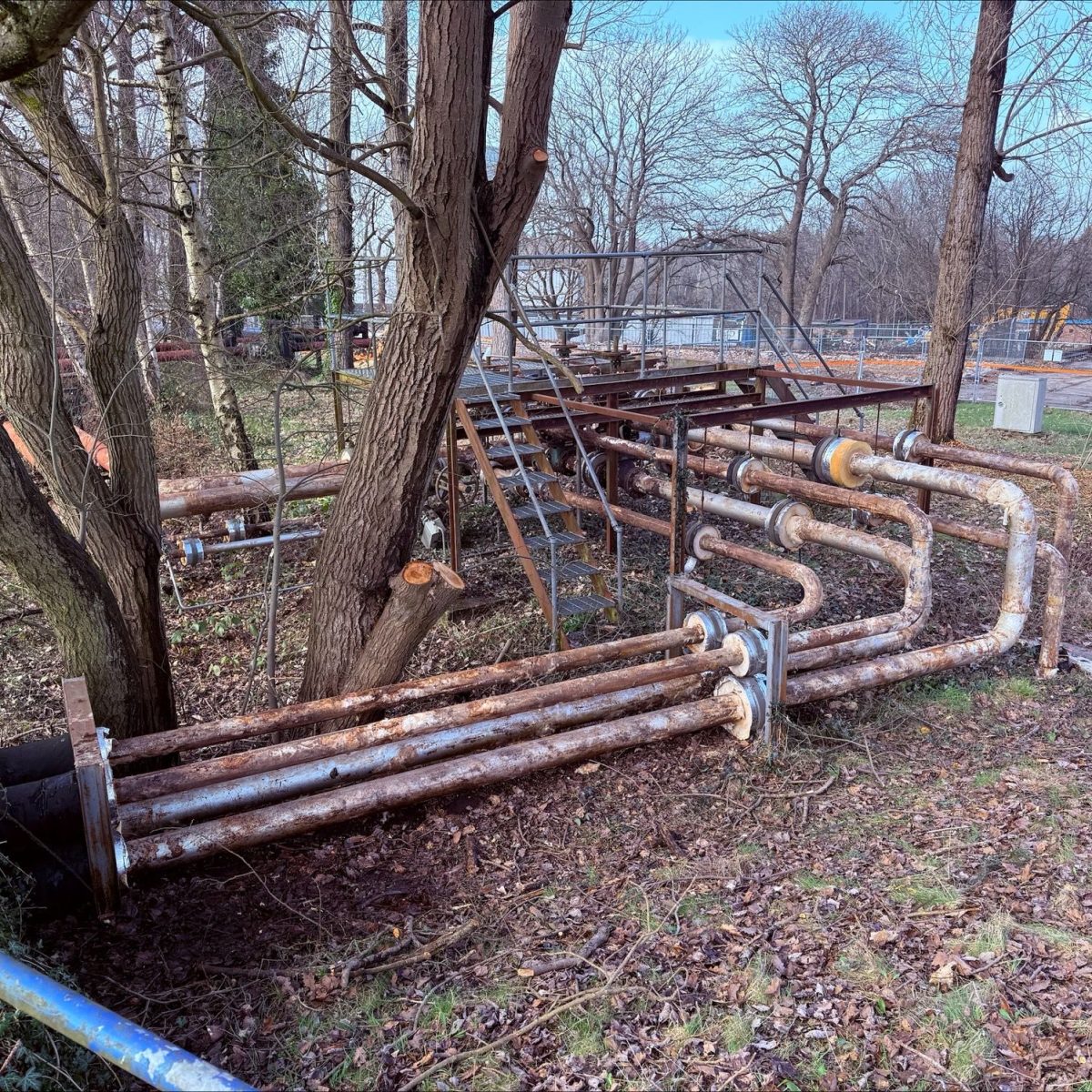 MMMF Removal from Pipework Fort Halstead with MD Environmental 6
